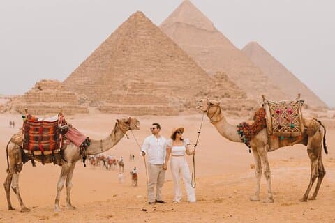 ViP all-inclusive Gizeh piramides, sfinx, binnen piramide