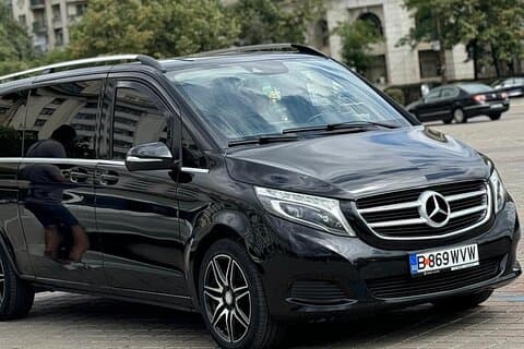 Bukarest lufthavn transfer – privat Mercedes V klasse