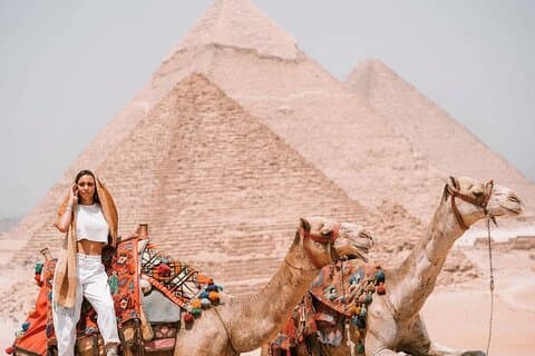 Privat halvdagstur i Giza-pyramiderne og den store sfinx med en guide
