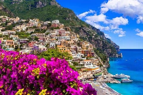 Privat tur fra Roma til Pompeii, Amalfikysten og Positano