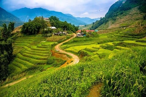 2 dias 1 noite Sapa Trekking Group Tour