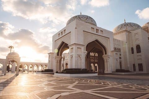 Inträdesbiljett till Qasr Al Watan i Abu Dhabi
