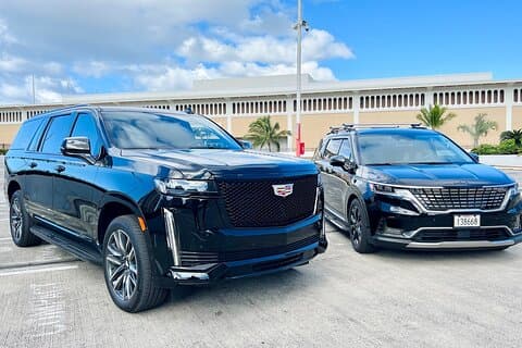 Honolulu SUV Transfer - Hotel, Lufthavn, Havn (1 - 5 passagerer)