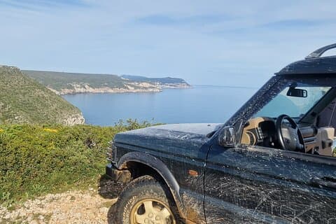 Lisbon: Jeep and Boat Adventure to Arrábida + Hotel Pick-Up