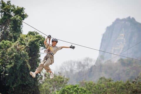 Pattaya Zipline Adventure 25 Plateformes