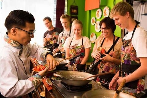 Silom Thai Cooking Experience with Market Visit