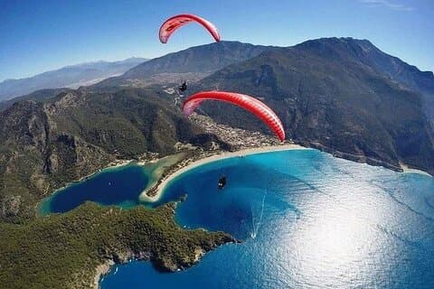 Oludeniz Paragliding from Babadag Mountain, Fethiye