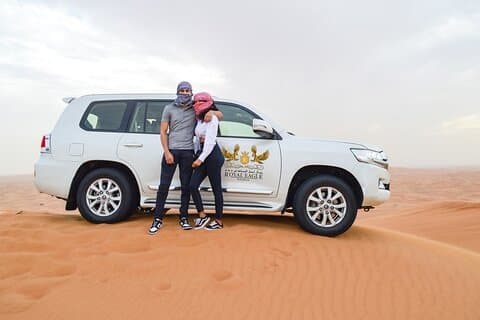 Dubai Desert Safari Tour with 4x4 Dinner and Inclusions