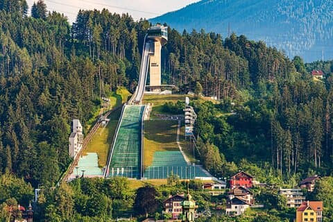 Innsbruck Bergisel Ski Jump Tour privato con biglietti