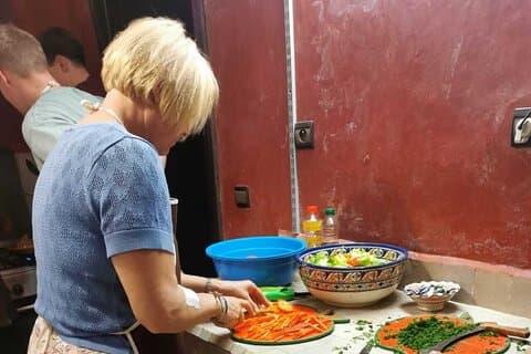 Marrakech : Marokkaanse keuken kookles in lokaal huis