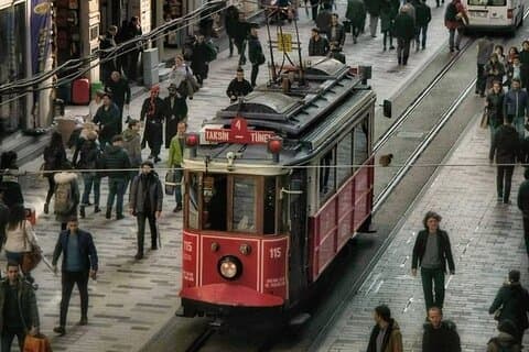 Visite nostalgique et historique de l'avenue Istiklal et de la tour Galata