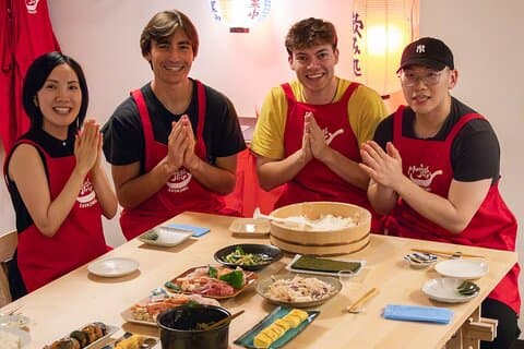 Tokyo Night Cooking Class : 5 hjemmelaget Japansk retter
