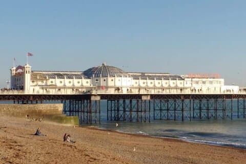 Brighton Walking Tour med (lätt) måltid
