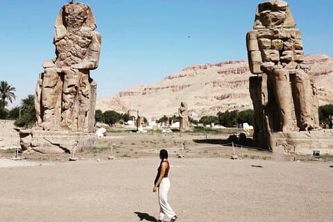 4-stündige private Halbtagestour zum Westjordanland in Luxor inklusive Mittagessen