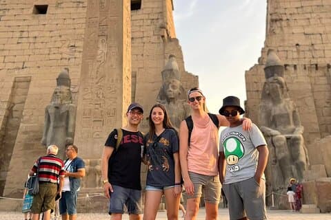 Luxor Layover privétour naar de oost- en westoever met lunch