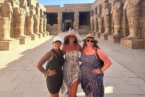 Östra och västra stranden Luxor dagstur från Luxor hotell