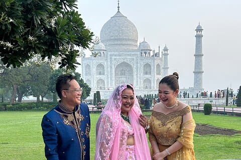 Private Same Day Taj Mahal Tour von Jaipur – All Inclusive