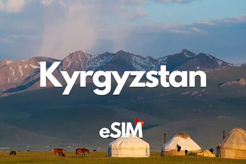Kyrgyzstan Data eSIM 0.5GB/day to 50GB 30 Days(Instant Delivery)