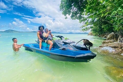 Jet Ski Island Hopping Tour fra Phuket