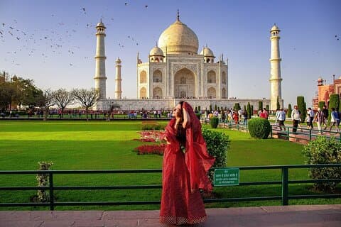 Fra Jaipur: Dagstur til Taj Mahal, Agra Fort og Chand Baori