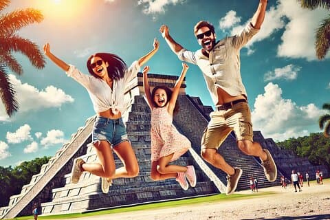 Tour de Chichen Itza + Cenotes Xkeken & Samula + Zipline e muito mais!