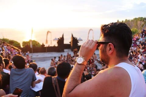 Bali Uluwatu Sunset Kecak Fire Dance med skip-the-line billetter
