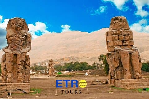 ルクソール半日ツアーバレー・オブ・キングス＆ハトシェプスト寺院、メムノン