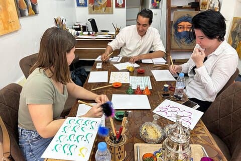 Marrakech Berber Calligraphy Workshop