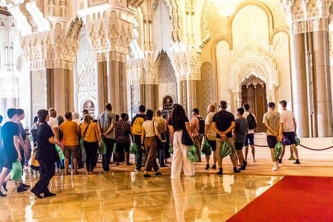 Casablanca entre les deux vols: Visite privée avec prise en charge à l'aéroport
