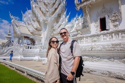 Excursion d'une journée à la Maison Noire/Temples Rouges au départ de Chiang Mai