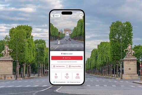 Champs-Elysées självguidade ljudtur