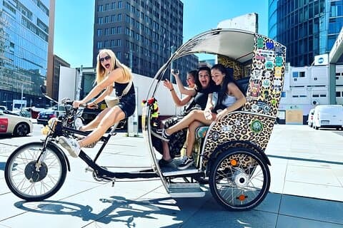 Rickshaw Private Sightseeing City Tour Berlijn