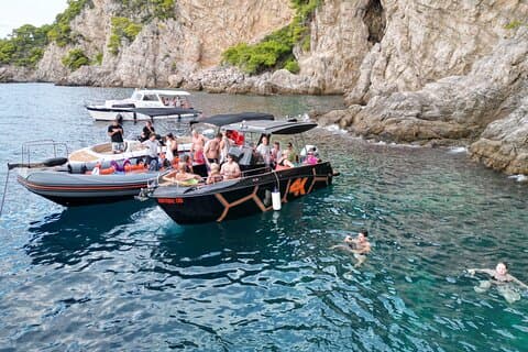 Blue & Green Cave Tour med Elaphite Island Stopp fra Dubrovnik