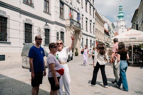 Private Bratislava Tour with Transfer from Budapest to Vienna