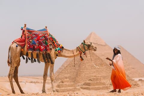 Giza Pyramids, Saqqara Pyramids, Memphis Old City Private Day Tour