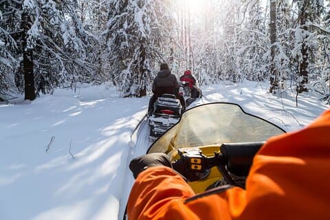 Fra Zakopane Snowmobile Ride med Bonfire og Transfer