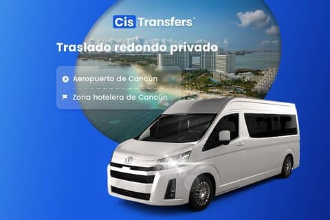 Privat rundtransport fra flyplassen til Cancun hotellsone