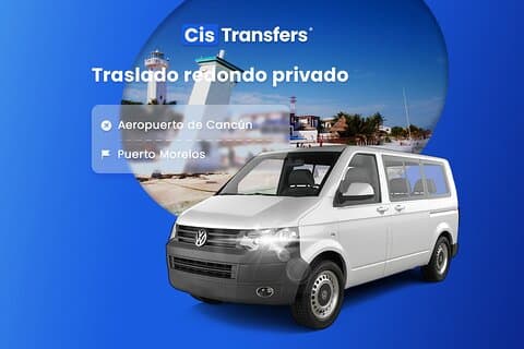Traslado privado de ida e volta do aeroporto de Cancún para Puerto Morelos