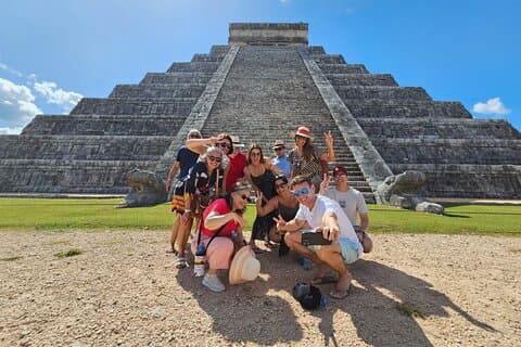 Shared Tour to Chichen Itza, Cenote and Izamal Yellow Town