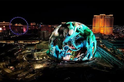 Guidet kveldstur på Las Vegas Strip