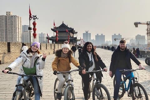 Xian Group Tour: Terracotta Army, Big Wild Goose Pagoda,City Wall