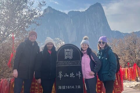Excursion privée d'une journée à Xian et au mont Huashan