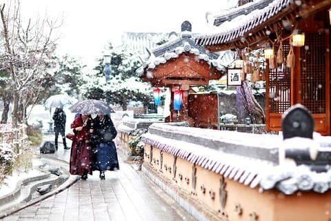 Jeonju Hanok Village en Daedunsan Serenity Nature Tour