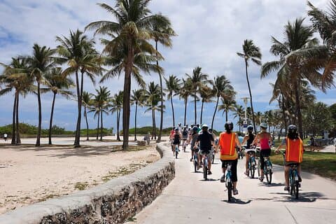 Tour in bici della città di Miami Beach