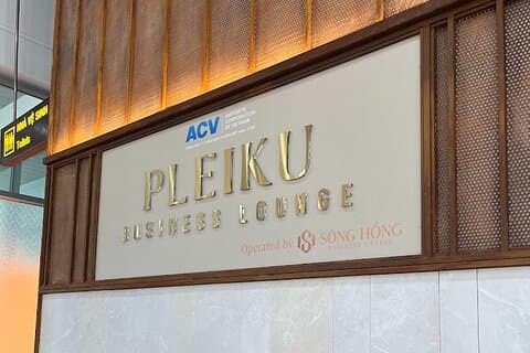 Business Lounge am Flughafen Pleiku