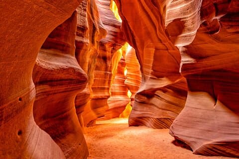 Visita guiada ao Antelope Canyon & Horseshoe Bend a partir de Las Vegas