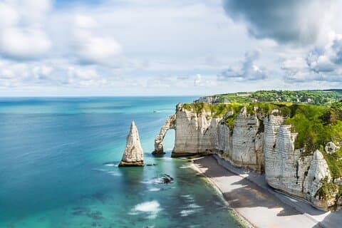 Etretat & Honfleur da Parigi | Tour privato | Guida facoltativa