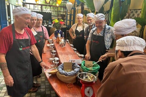 Coffee Class & Basket Boat Experience or Foot massage - optional