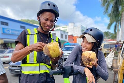 Small Group Guided eScooter Tour of Kingstown City