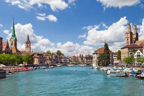 Zürich City Privat dagstur fra Basel